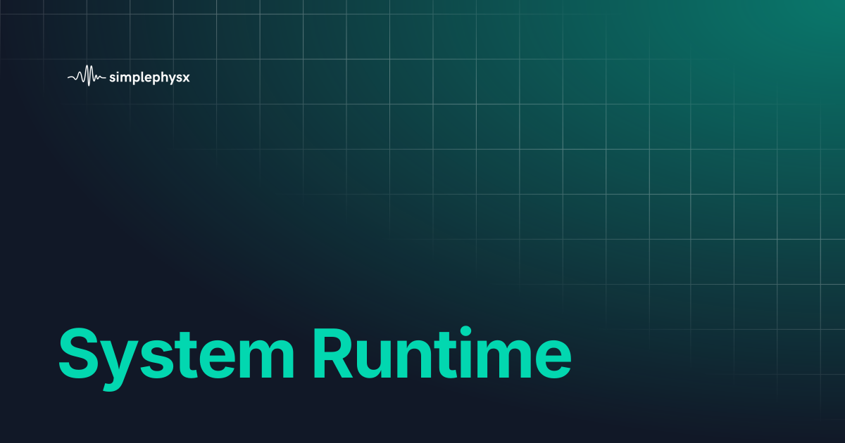 System Runtime | SPX