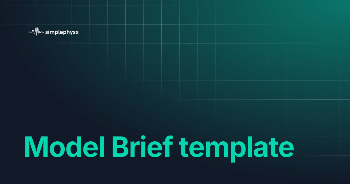 Model Brief template | SPX